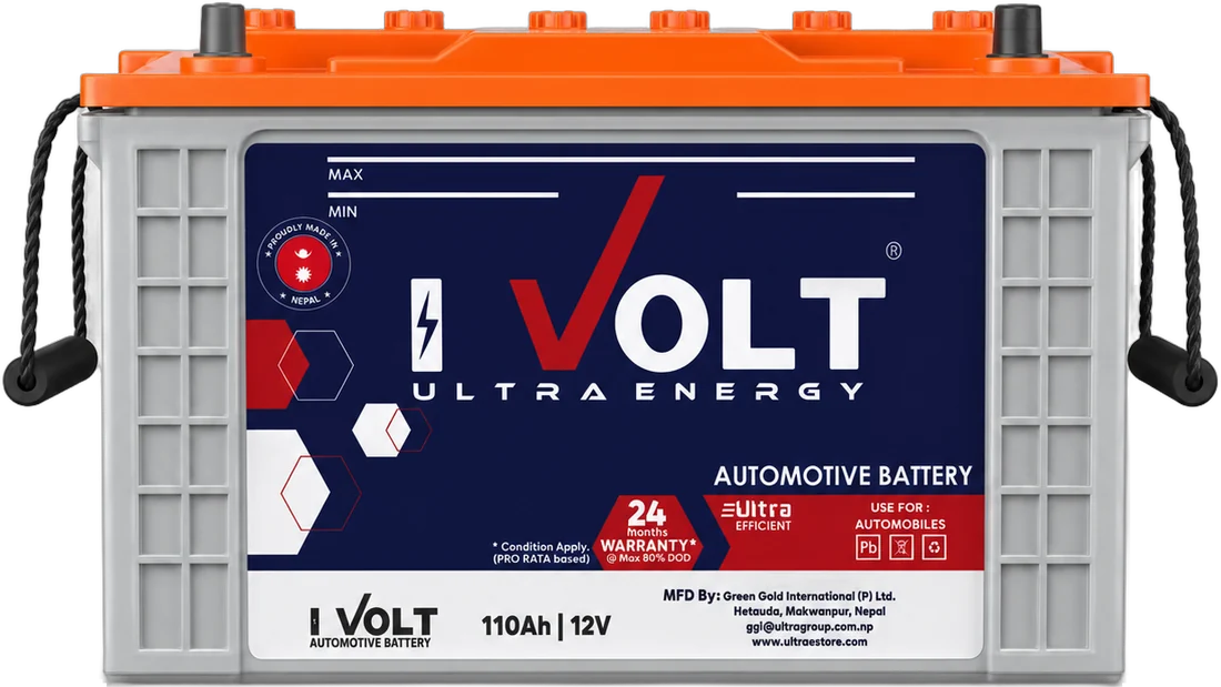 I-VOLT Automotive Tubular battery
