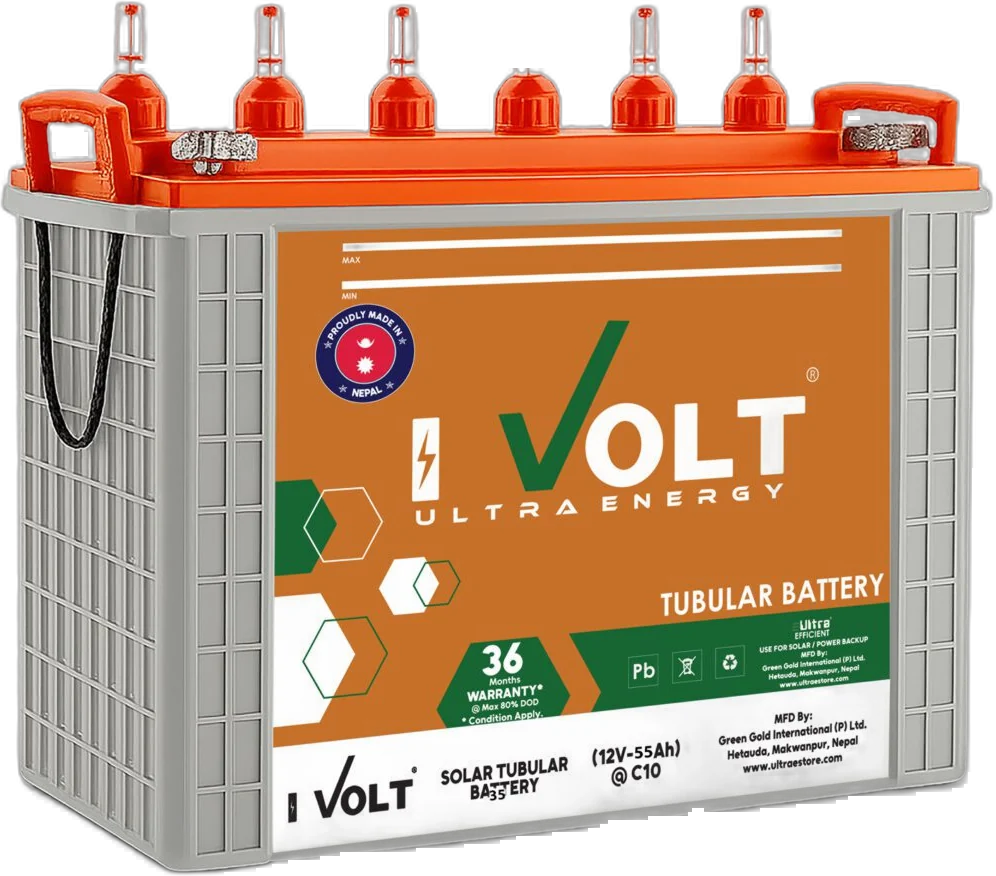 I-VOLT Solar Tubular battery