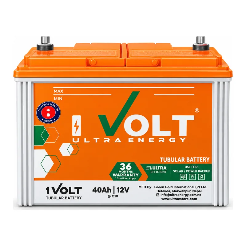Solar Tubular 12V 40Ah